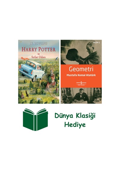 Harry Potter Ve Sırlar Odası 2 - Resimli Özel Baskı Ciltli + Geometri + Dünya Klasiği Hediye