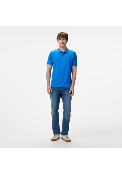 Nautica Erkek Mavi Classic Fit Polo Düz K55328t Mavi