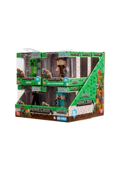 9385138300w03 Minecraft Figures 2 5 Wave 3die-castpop-culture Collectible Belirtilen Fiyat, Tekli Satış İçin Adet Fiyatıdır. Diğer