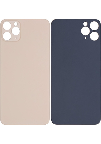 Apple Uyumlu iPhone 11 Pro Max Gold Arka Kapak Batarya Kapağı Pil Kapağı Gold