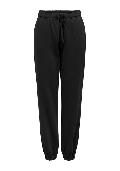 Only Onlbest Lıfe Cuff Pant Swt Noos Kadın Black Eşofman Altı - 15357504 Siyah