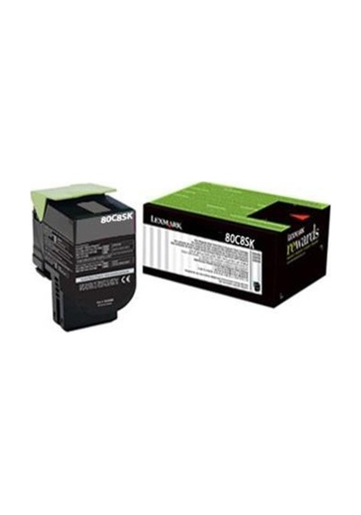 Lexmark Cx410-80C8Sk0 Siyah Toner Yüksek Kapasiteli.Cx410Dte