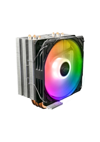 Gamdıas Boreas E1-410, Argb, 120mm, Cpu Kule Tipi Hava Soğutma, Doğrudan Temas Teknolojisine Sahip 4 Adet Gelişmiş Bakır Isı Borusu Amd Am4-am5 Ve Intel Tüm İşlemciler İle Uyumlu