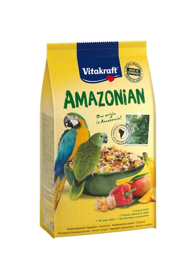 Vıtakraft - 586 - Amazon Afrıka Ve Grı Papağan Yemı 750 Gr X - Spt-gld - 1 Adet