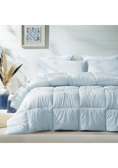 Yataş Bedding Macaron Tek Kişilik Yorgan Yastık Set Mavi