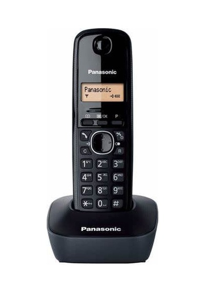 Panasonic Kx-tg1611 Kablosuz Dect Telefon Siyah/gri