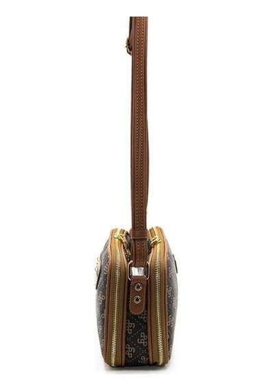 Silver&polo 899 Kadın Çapraz Çanta Kahve Sarı / Taba Lila