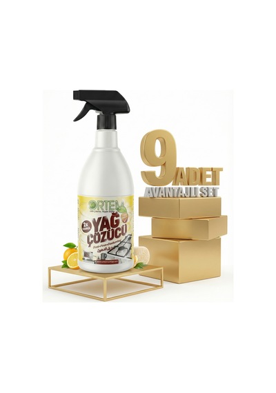 Ortem Yağ Çözücü 9x1 Kg