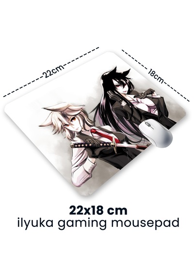 Anime Warrior 22x18cm Mp442218 İlyuka Mini Boy Gaming Mousepad