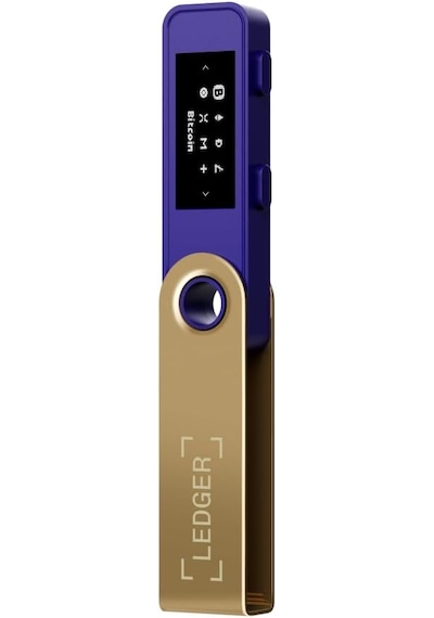 Ledger Nano S Plus Kripto Donanım Cüzdanı Nebula Kızılı