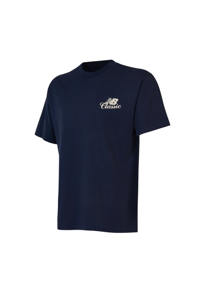 New Balance Nb Lifestyle Men Tshirt Erkek Lacivert T-shirt - Mnt1643