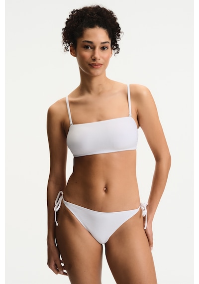 Penti Beyaz Ava Straplez Bikini Üstü