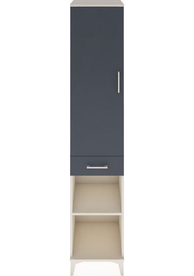 Hyperion Dolap 3 Raflı Tek Çekmeceli Tek Askılı 44x44x221 Ayt... Aytaşı