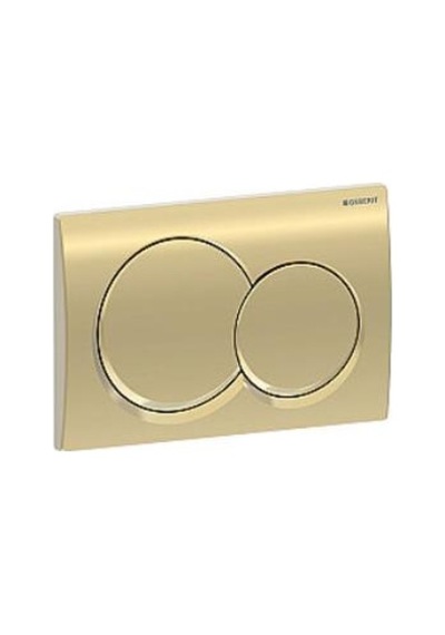 Geberit Alpha01 115.035.qe.1 Kumanda Kapağı - Çift Basmalı - Pirinç Renkli