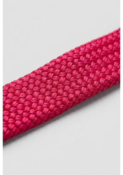 Last İcon Fuşya Renk Düz Örgü Ayakkabı Bağcığı 120 Cm Fuşya