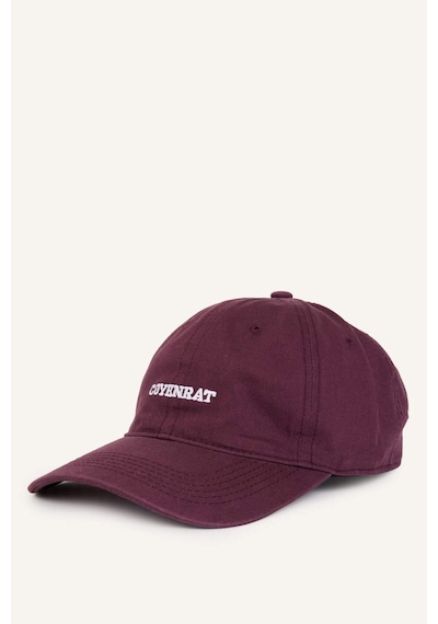 Defacto Kadın Nakışlı Pamuklu Cap Şapka H4677ax26smpr200 Mor-pr200