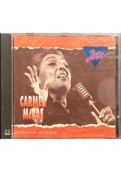 Plak Değildir Cd Dir Cd Carmen Mcrae Jazz Cd