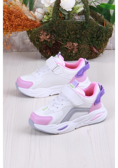 Fort Cool Toti Rahat Hafif Sneaker Kız Çocuk Ayakkabı Pudra