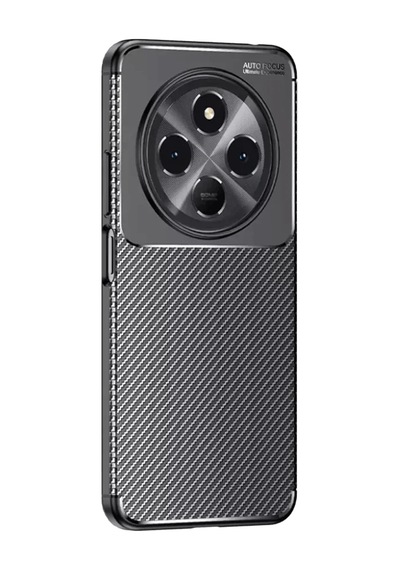 Tecno Spark 30c Kılıf Auto Focus Karbon Kapak - Siyah 0.2M-Çok Renkli