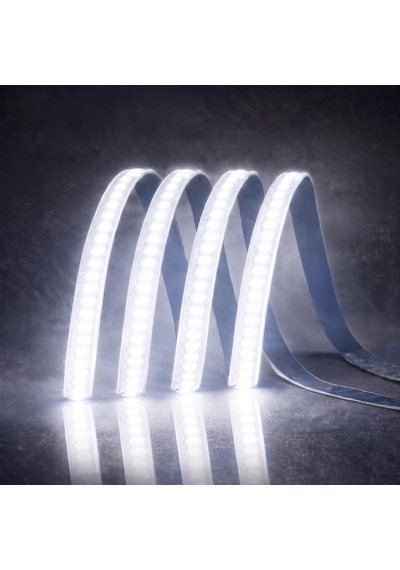Cata Ct-4541b Cob Şerit Led 12v Metrede 216 Çipli Kesintisiz Noktasız İç Mekan Aydınlatma - 5 Metre Beyaz 6400k
