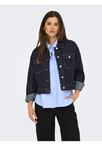 Only Onllumi Kadın Denim Ceket 15339977 Mavi