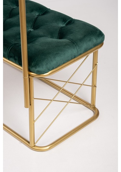 Aynalı Askılık Portmanto Ayakkabılık Kapı Girişi Vestiyer Ayakkabılık Puf Bench Gold