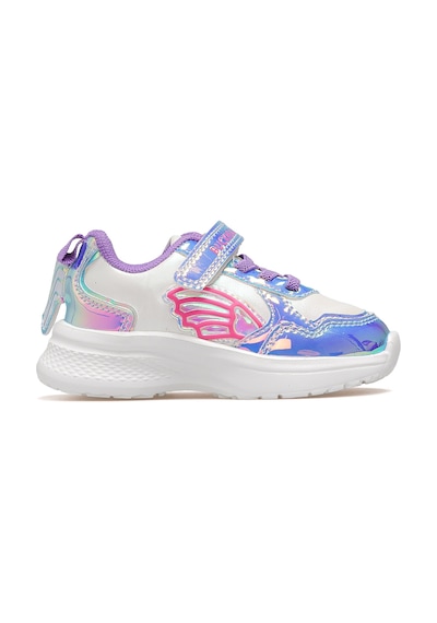 BUCKHEAD Bright Kız Çocuk Hafif Işıklı Sneaker Spor Ayakkabı 25k Buck3041 Pk Gümüş GÜMÜŞ