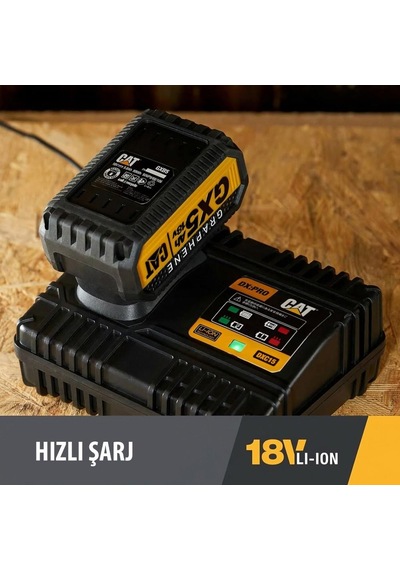 Cat Dxc15 18volt Li-ion One For All Profesyonel Hızlı Akü Şarj Cihazı