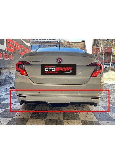 Fiat Egea Arka Tampon Eki Fiberglass Boyasız