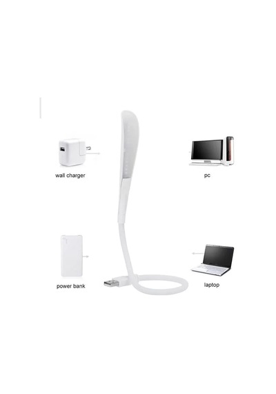 Sh Powermaster Pm-24560 14 Ledli Beyaz Esnek Usb Led Lamba 3 Kademeli Najmaddin Diğer