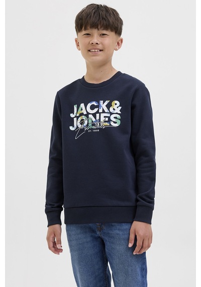 Jack & Jones Junior Jack&jones Junior Erkek Çocuk Sweatshirt 12279606 Mavi