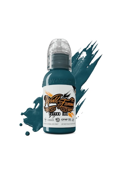 World Famous Ink Hori Hui Fudo Mavi Dövme Boyası 1oz - 30ml