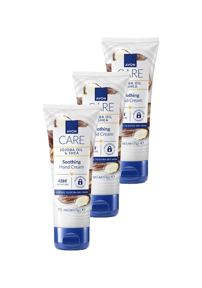 Care Jojoba Yağı Ve Shea İçeren El Kremi 75ml Üçlü Paket