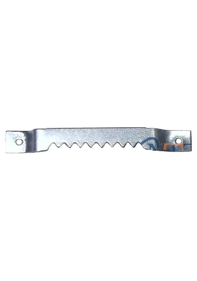 Tırtıklı Timsah Ağız Çerçeve Askı - Büyük, Çinko, 8x57mm, 1 Adet Çok Renkli