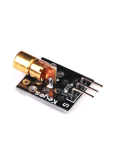 Ky-008 Nokta Lazer Diyot Modül 3V 5V 650Nm Kırmızı Pointer Lazer