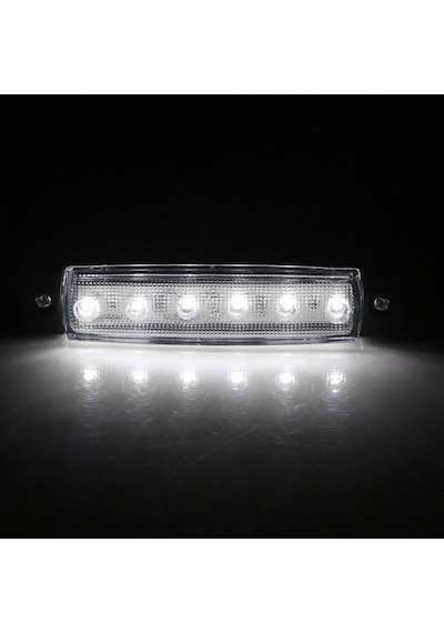 12 Volt Parmak Led Lamba - 10 Adet Beyaz