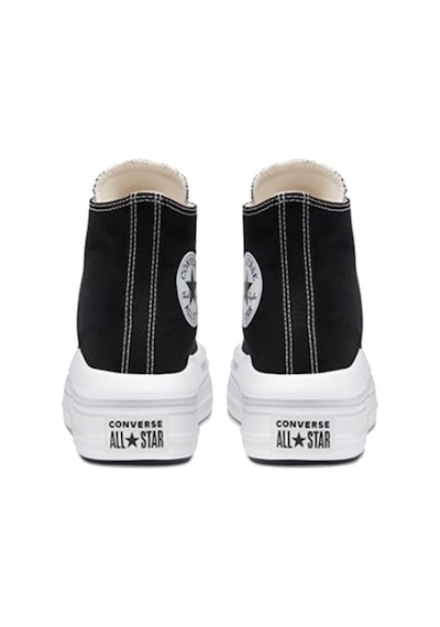 Converse Ctas Move Hi Kadın Günlük Ayakkabı 568497C Siyah-Siyah-36