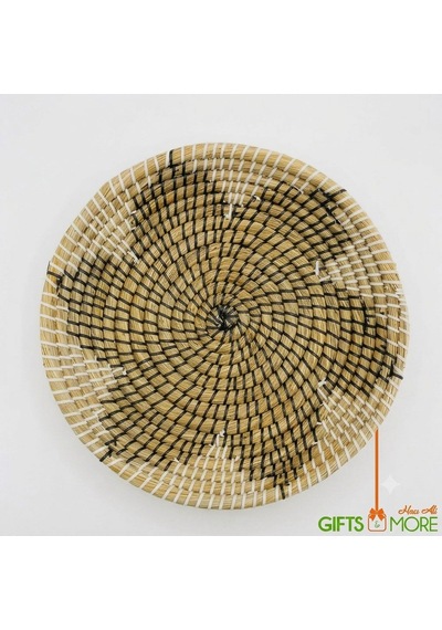 Meyvelik Yuvarlak Sepet Kçk 35 X 7 Cm Bej