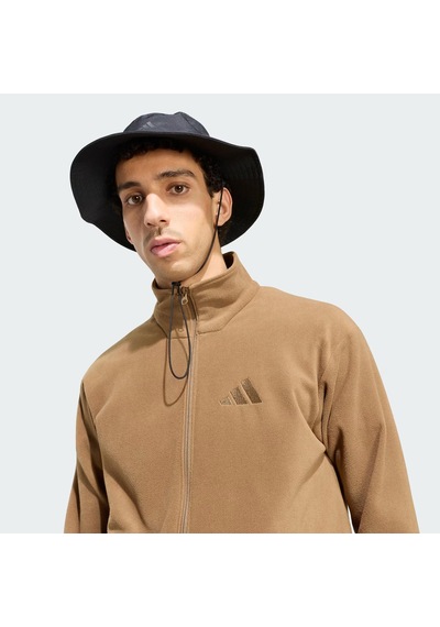 Adidas Terrex Multi Essentials Full-zip Fleece Erkek Sweatshirt C-adıky9788e50a00 Kahverengi