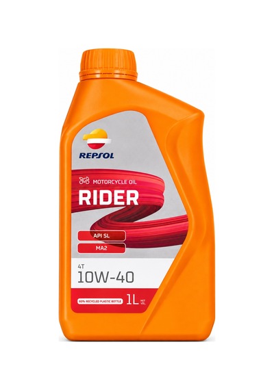 Repsol Rider 4t 10w-40 Motosiklet Motor Yağı 1 Litre Çekmeli Pipetli Kolay Dolum Jaso Ma2
