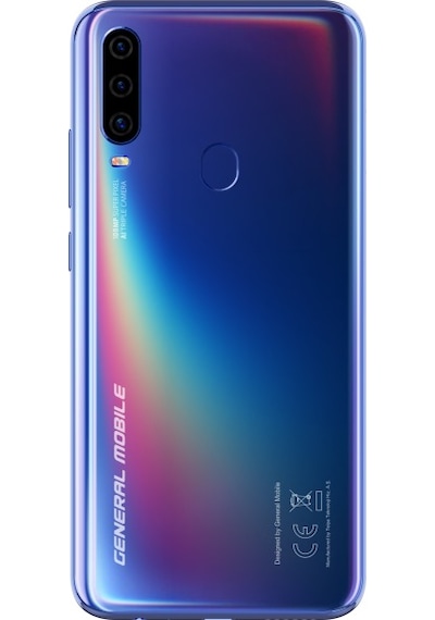 General Mobile Gm 20 Pro Arka Kapağı Koyu Mavi