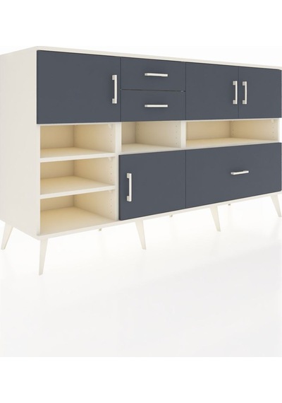 Kronos Konsol 7 Raflı 3 Çekmeceli 4 Kapaklı 176x59x99 Aytaşı-antr Aytaşı-antrasit Kronos Konsol 7 Raflı 3 Çekmeceli 4 Kapaklı 176x59x99 Aytaşı-antr Aytaşı-antrasit