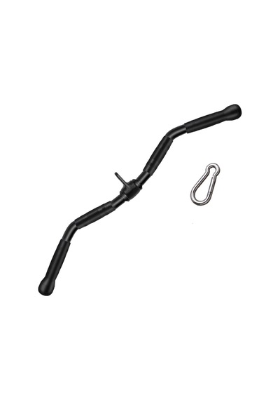 Profesyonel Lat Z-bar - Lat Pulldown Çekiş Aparatı - Sırt Ön Arka Kol Çekiş Aparatı - Revolving Curl