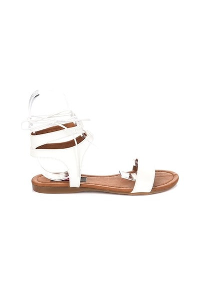 Fox Shoes Beyaz Kadın Sandalet B548397509