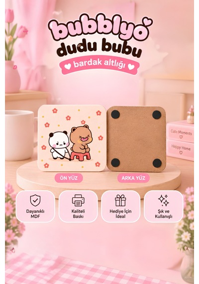 Dudu Bubu Bardak Altlığı Diğer