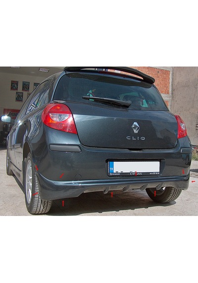 Renault Clio 3 Arka Tampon Eki N11.2742