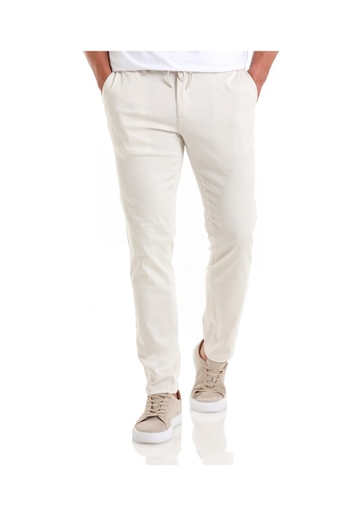 Hatemoğlu Taş Regular Fit Düz Yandan Cep Pamuklu Jogger Kanvas Pantolon 29261024c003 Taş