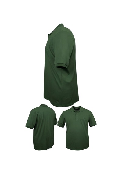 Erkek Büyük Beden 115 - 175 Kilo Arası Uygun Bedenli Likralı Pike Polo Yaka Cepli Tişört Koyu Yeşil Erkek Büyük Beden 115 - 175 Kilo Arası Uygun Bedenli Likralı Pike Polo Yaka Cepli Tişört Koyu Yeşil