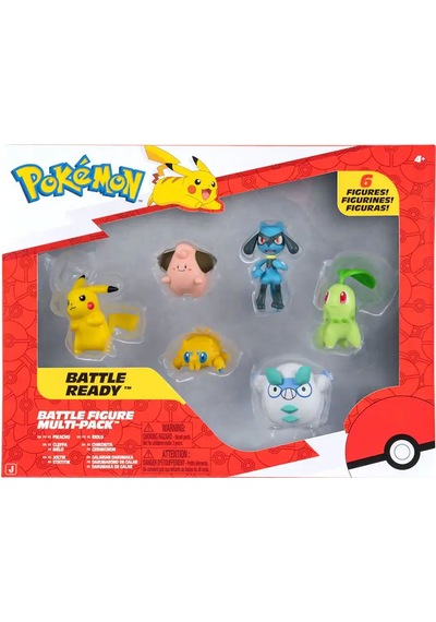 Pokemon Battle 6'lı Figür Seti Pkw4099 Diğer