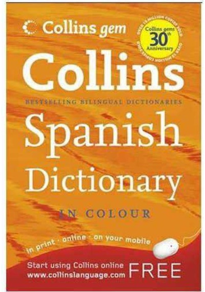 Collins Spanish Dictionary Gem Nüans Publishing